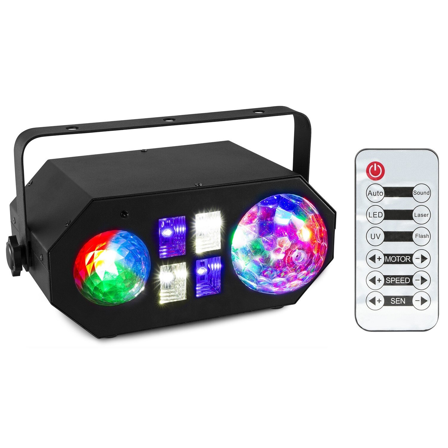 Set de lumini, Jellyball, Waterwave, RGBW-UV, BeamZ Ledwave
