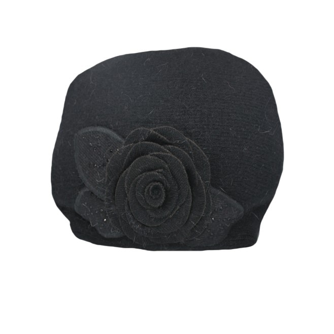 Caciula rafinata Inna ,D&J Exclussiv, negru