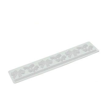 Sablon silicon pentru dantela comestibila, Silikomart, ”Fundita” Sablon silicon pentru dantela comestibila, Silikomart, ”Fundita”