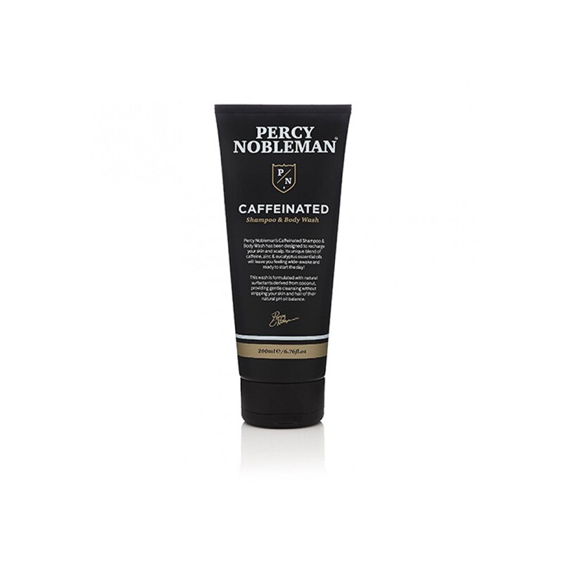Sampon de Par Percy Nobleman Caffeinated Shampoo & Body Wash, 200 ml