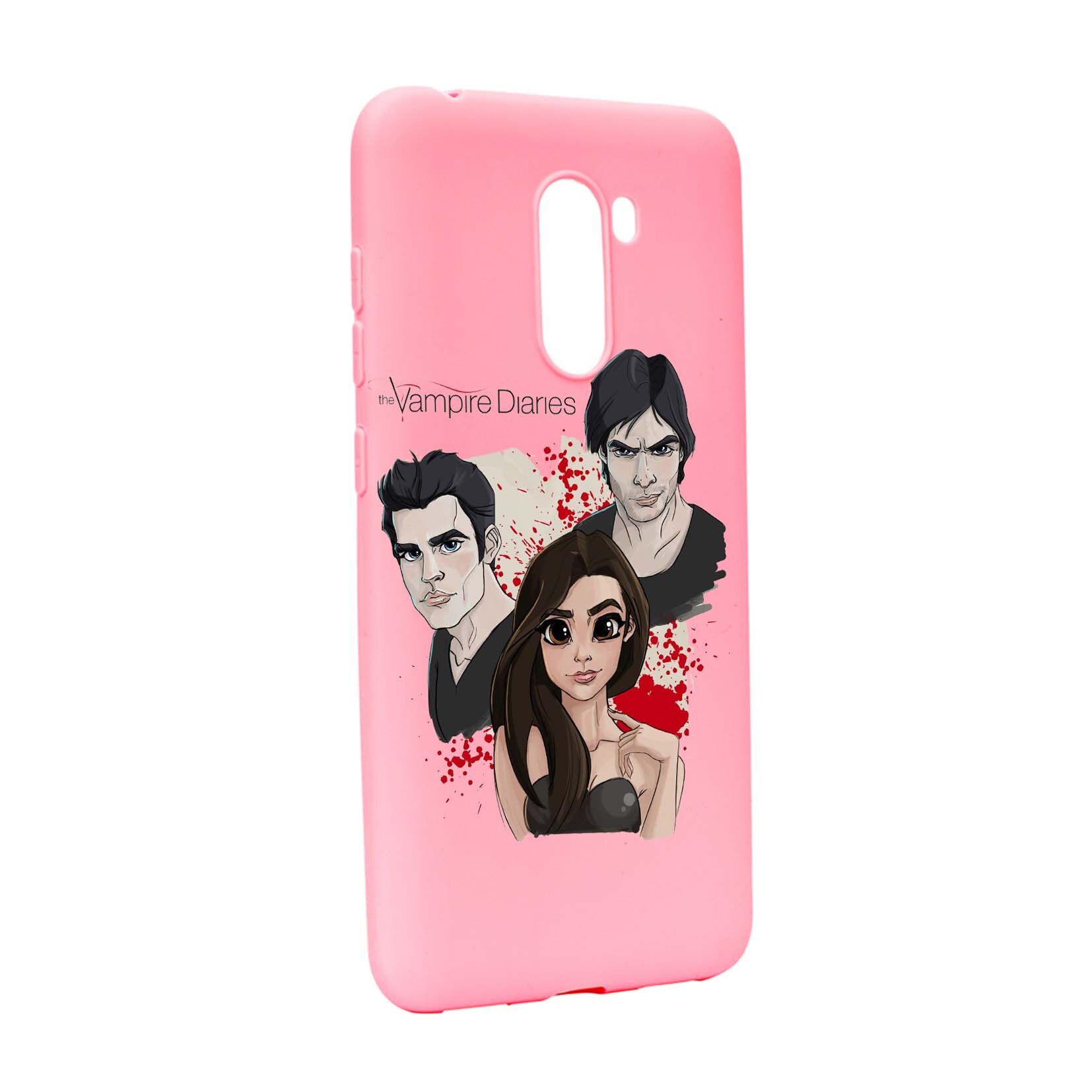 Husa de protectie Jurnalele Vampirilor, Movie, pentru Xiaomi PocoPhone F1, rezistenta la uzura, anti-alunecare, din silicon Premium, P578