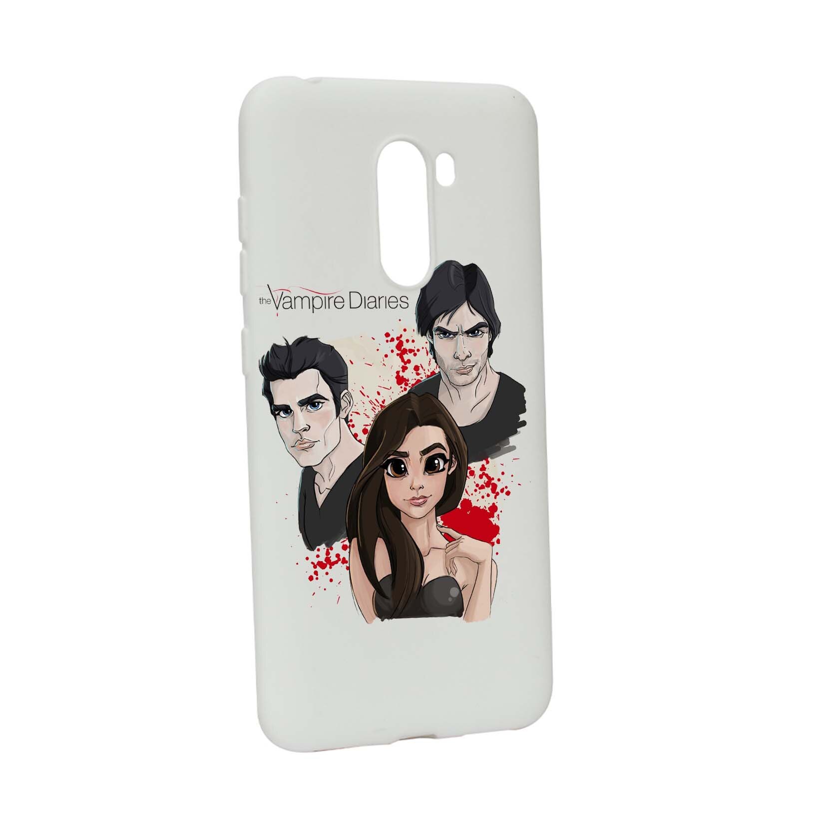 Husa de protectie Jurnalele Vampirilor, Movie, pentru Xiaomi PocoPhone F1, rezistenta la uzura, anti-alunecare, din silicon Premium, W578