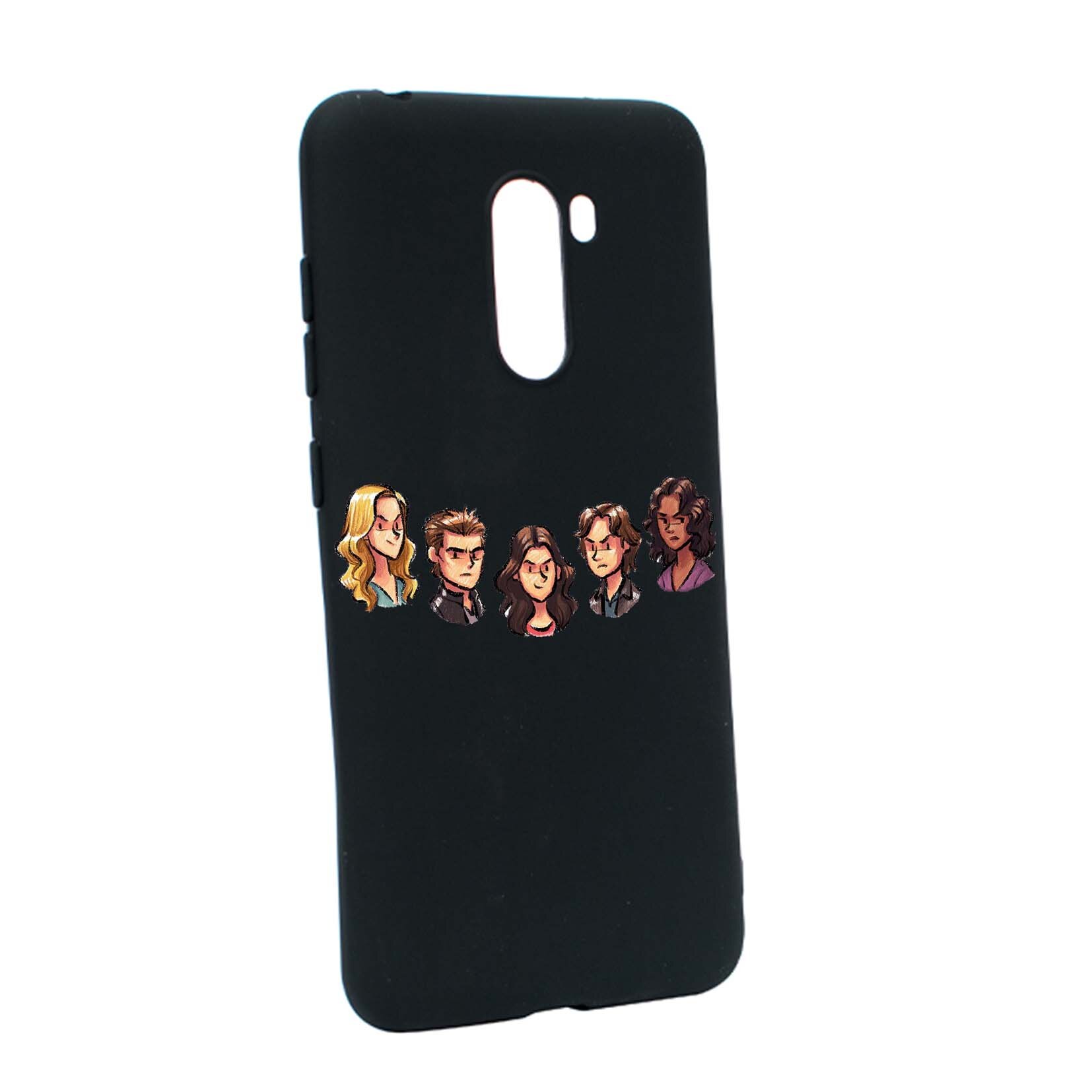 Husa de protectie Jurnalele Vampirilor, Movie, pentru Xiaomi PocoPhone F1, rezistenta la uzura, anti-alunecare, din silicon Premium, B579
