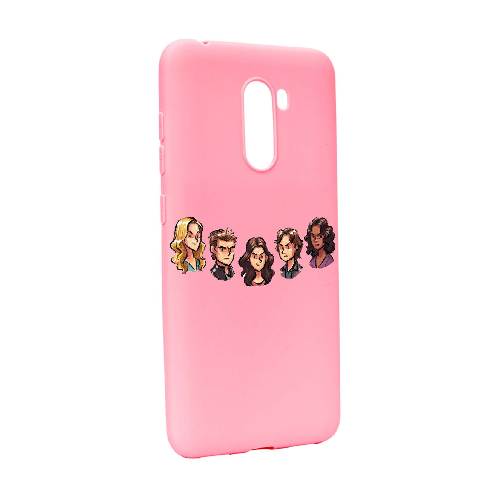 Husa de protectie Jurnalele Vampirilor, Movie, pentru Xiaomi PocoPhone F1, rezistenta la uzura, anti-alunecare, din silicon Premium, P579