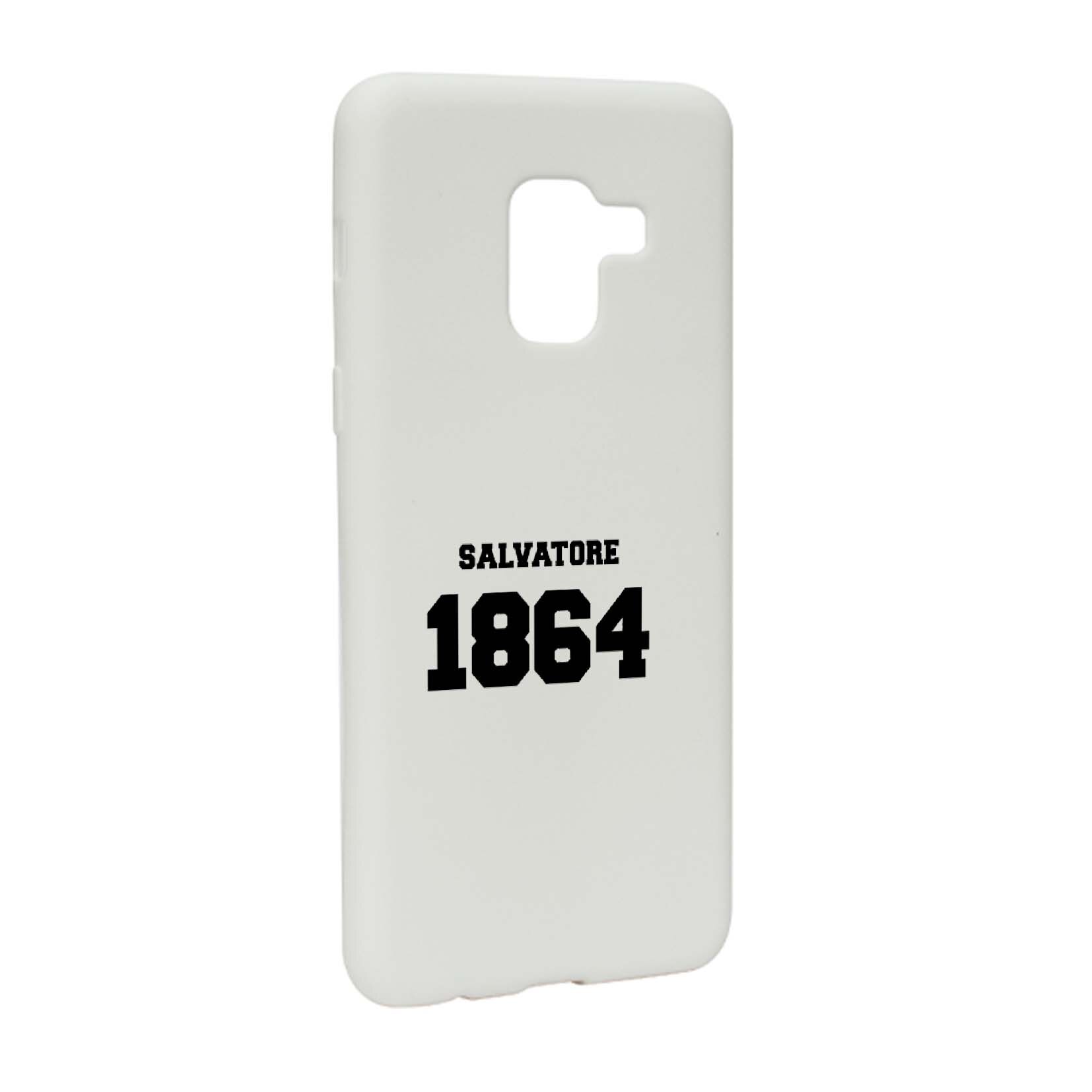 Husa de protectie Jurnalele Vampirilor - Salvatore 1864, Movie, pentru Samsung Galaxy A5 2018, rezistenta la uzura, anti-alunecare, din silicon Premium, W582