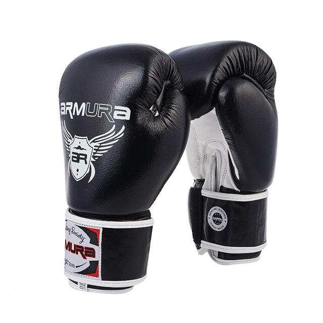 Manusi de Box ARMURA Fanaticus 3.0, 16 OZ, Negre