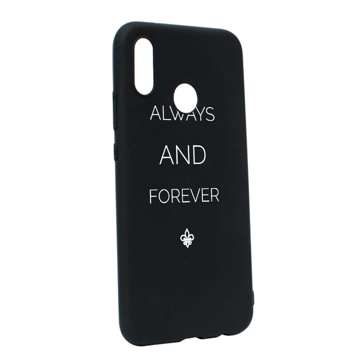 Силиконов калъф Unique за The Vampire Diaries - Always and Forever, Movie, Huawei P20 Lite, B583