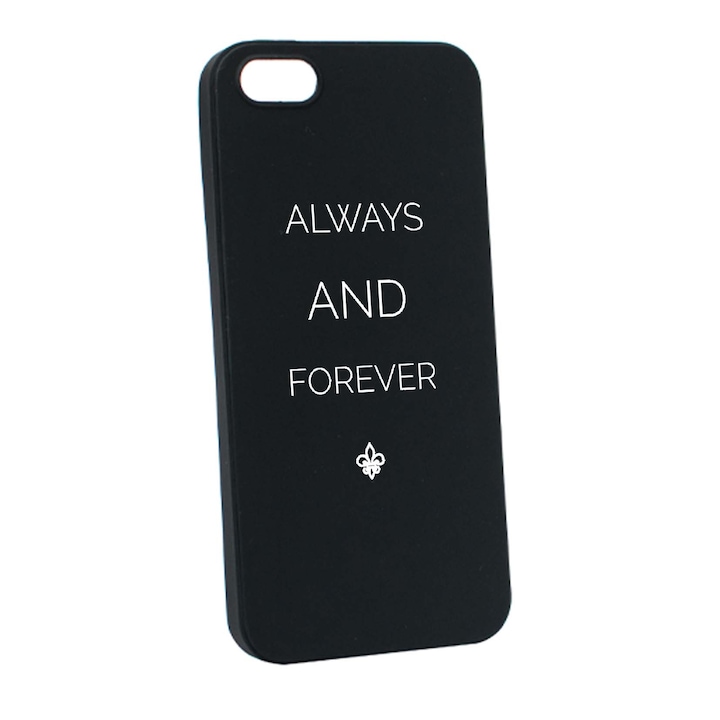 Силиконов калъф Unique за The Vampire Diaries - Always and Forever, Movie, Apple iPhone SE / 5S / 5, B583