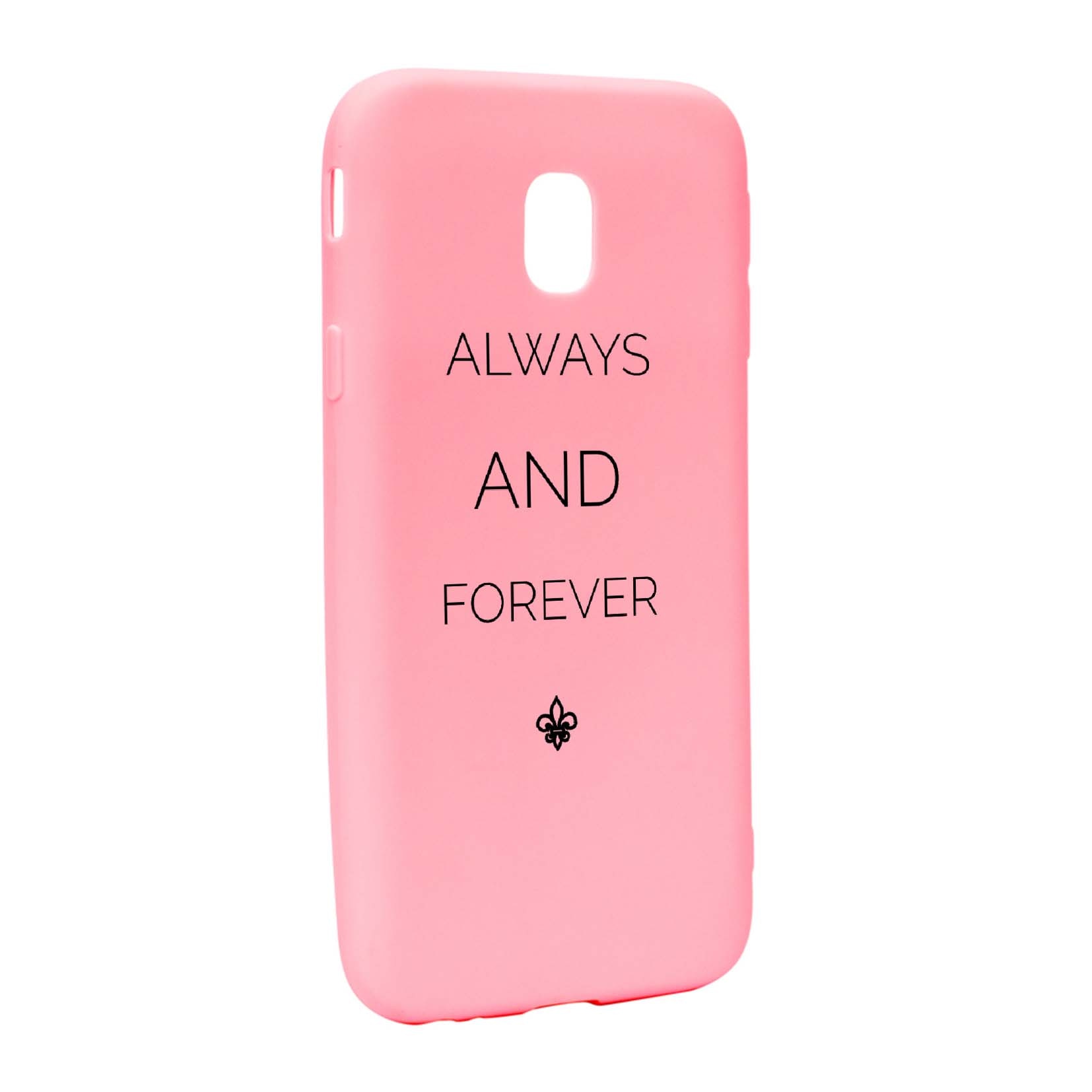 Husa de protectie Jurnalele Vampirilor - Always and Forever, Movie, pentru Samsung Galaxy J3 2018, rezistenta la uzura, anti-alunecare, din silicon Premium, P583