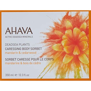 Crema hidratanta de corp pe baza de minerale cu mandarine si lemn de cedru Ahava Deadsea Plants, 350 ml Crema hidratanta de corp pe baza de minerale cu mandarine si lemn de cedru Ahava Deadsea Plants, 350 ml
