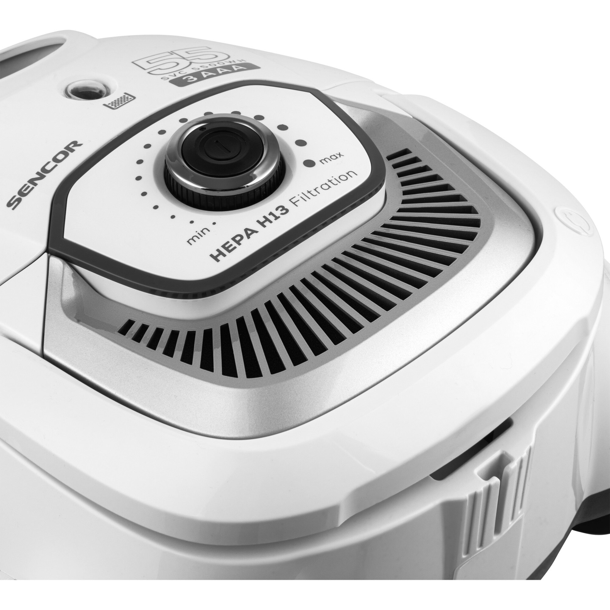 Aspirator cu sac, Sencor, 700W, 2 l, Cablu 5 m, Alb