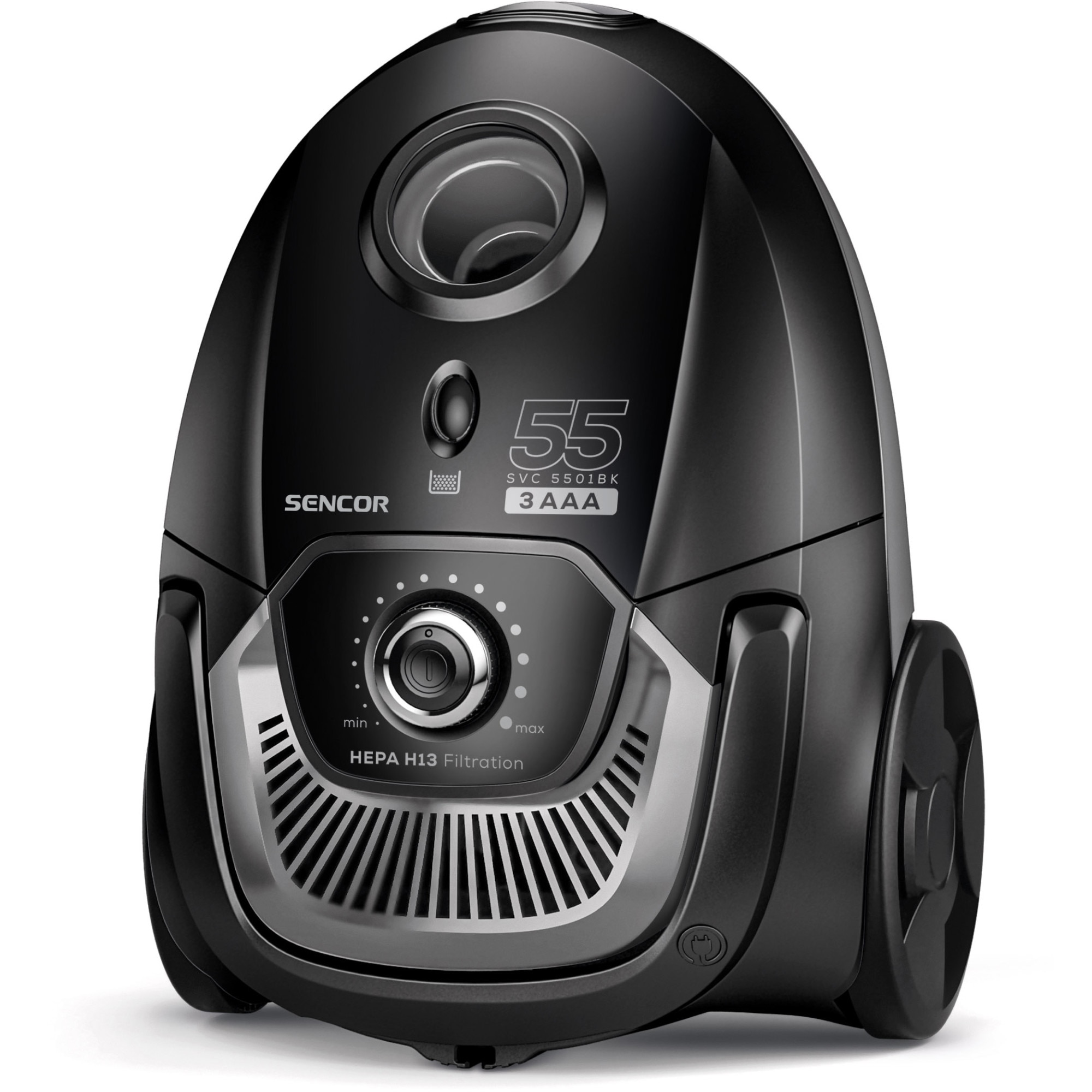 Aspirator cu sac, Sencor, 700W, 2l, Negru