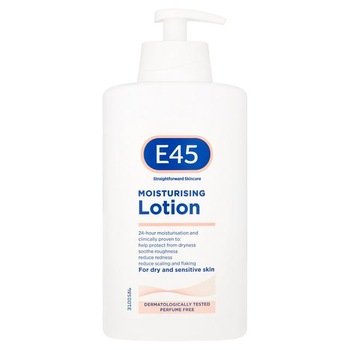 Lotiune dermatologica hidratanta pentru piele uscata si sensibila, E 45, 500ml Lotiune dermatologica hidratanta pentru piele uscata si sensibila, E 45, 500ml