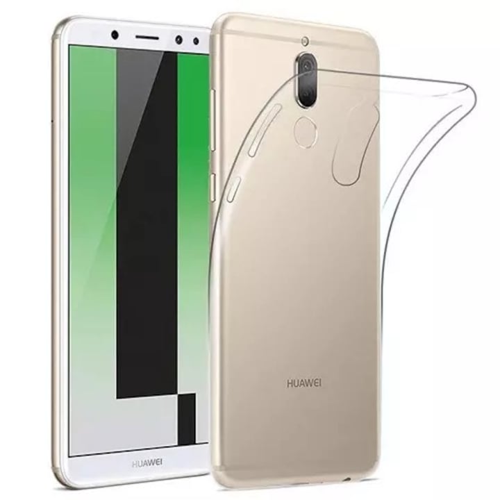 Кейс за телефон Huawei Mate 10 Lite - ултра тънък прозрачен силиконов калъф 0.3 мм