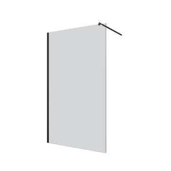 Paravan de dus walk-in Freedom Black ,117-119x195 cm Paravan de dus walk-in Freedom Black ,117-119x195 cm