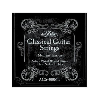 Set Corzi Chitara Clasica - Medium Tension - Aria AGS-400MT Set Corzi Chitara Clasica - Medium Tension - Aria AGS-400MT