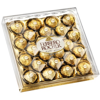 Praline Ferrero Rocher, 24 bomboane, 300g Praline Ferrero Rocher, 24 bomboane, 300g