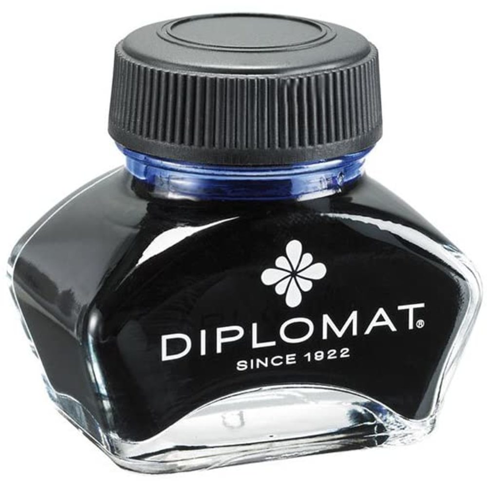 Calimara cu cerneala DIPLOMAT, 30ml, albastru royal