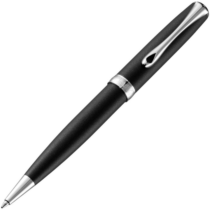 Химикалка Diplomat, Excellence, A2 Lapis Black Matt Chrome