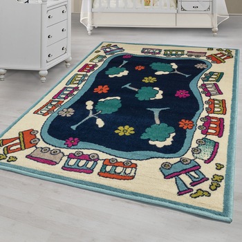 Covor Copii & Tineret Kira, Multicolor, 160x235 cm, C97-032217 Covor Copii & Tineret Kira, Multicolor, 160x235 cm, C97-032217