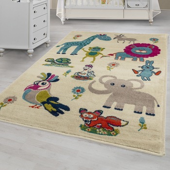 Covor Copii & Tineret Lisia, Multicolor, 67x120 cm, C116-032219 Covor Copii & Tineret Lisia, Multicolor, 67x120 cm, C116-032219