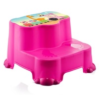 Scaunel inaltator WC cu doua trepte pentru copii , violet