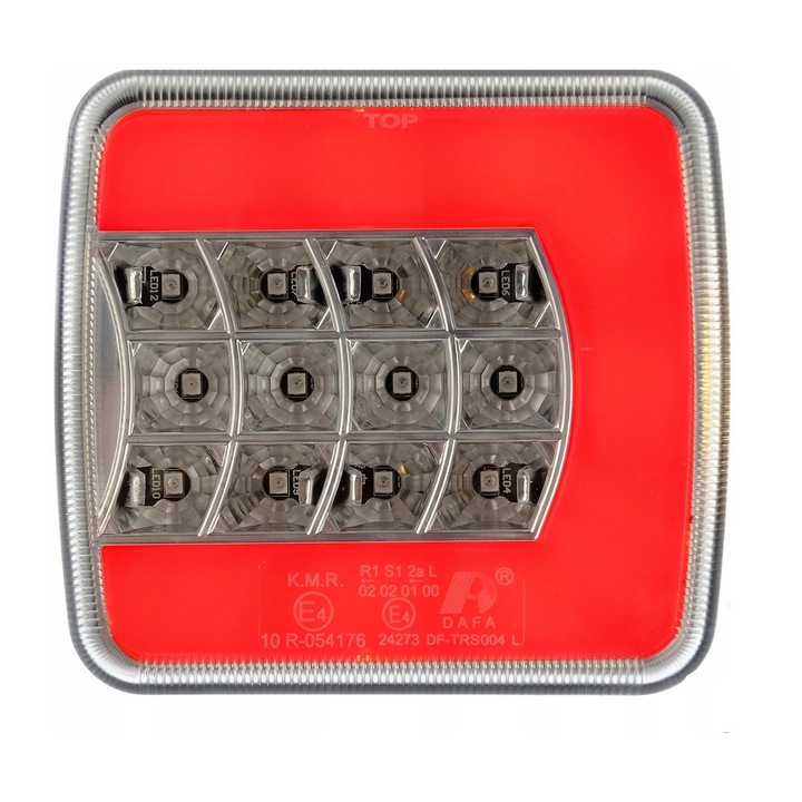 Led Lampa Stop Flexzon, 4 Functii, Remorca, Camion, Trailer, 12-24V, Stanga