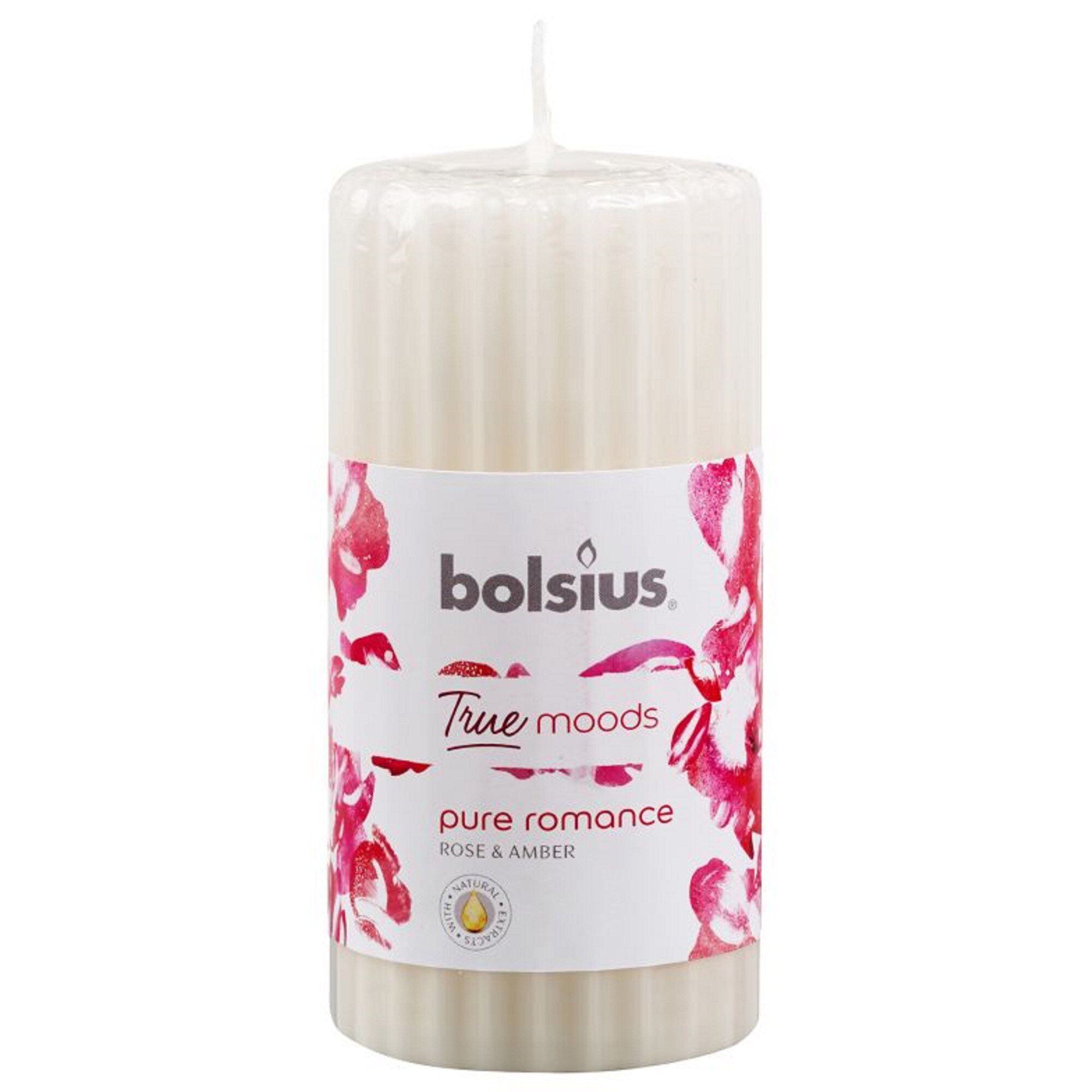 Lumanare stalp 120/58 mm Bolsius - Pure Romance