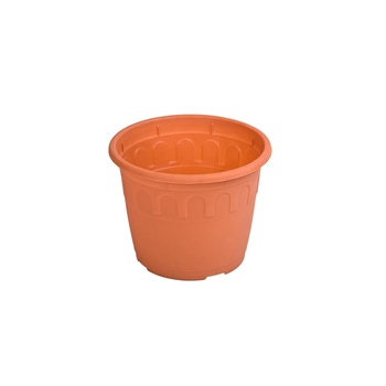 Ghiveci Hera diametru 14 cm, maro teracota Ghiveci Hera diametru 14 cm, maro teracota