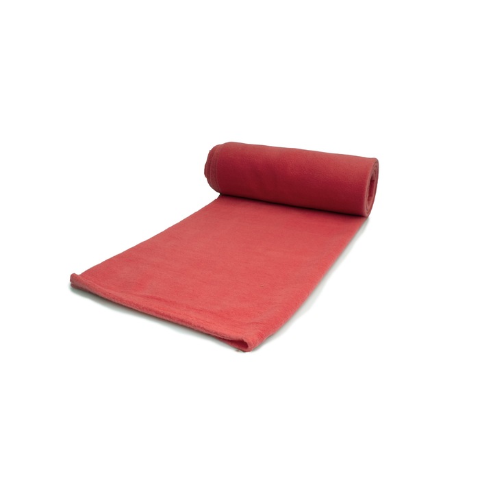 Tricotaje din fleece Polar , gramaj 300 g/mp, Coral 50 cm x 155 cm