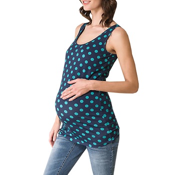 Tricou cu buline fara maneci gravide, Noppies, XS Tricou cu buline fara maneci gravide, Noppies, XS