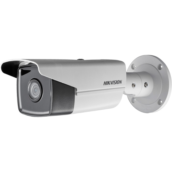 Camera Supraveghere Hikvision IP Bullet DS-2CD2T85FWD-I86M, 1/2.5" CMOS, 6mm, 8MP, IR 80m