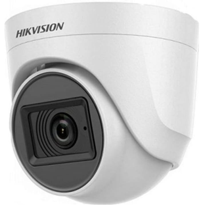 Hikvision DS-2CE76D0T-ITPFS Turret Turbo HD Térfigyelő kamera, 2,8 mm, 2MP, IR 20 m, AoC, Mikrofon