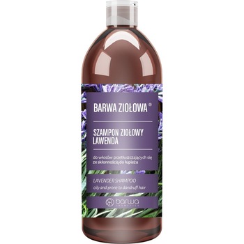 Sampon pentru parul gras si antimatreata cu levantica Herbal Barwa 480 ml Sampon pentru parul gras si antimatreata cu levantica Herbal Barwa 480 ml