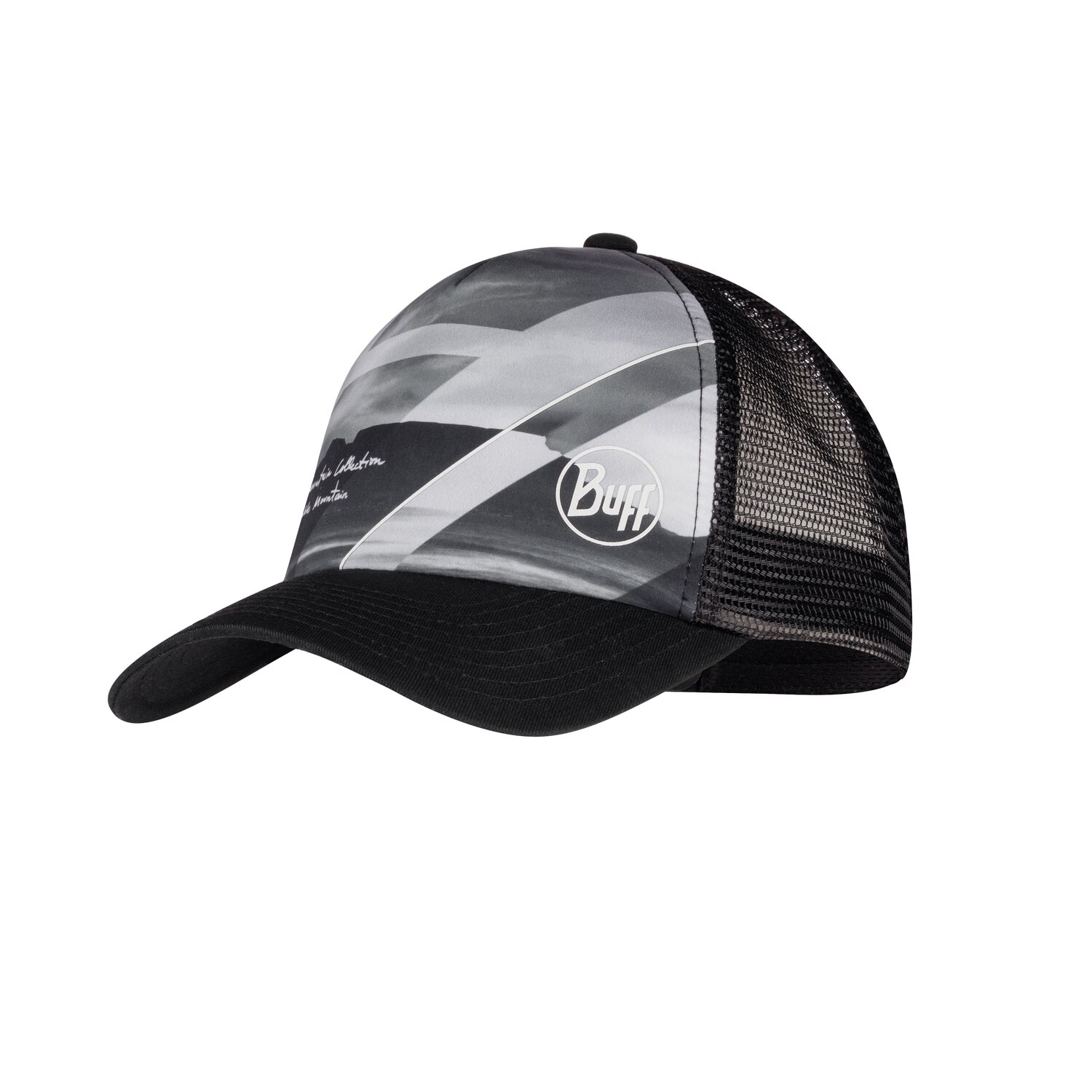 Sapca trucker table mountain black
