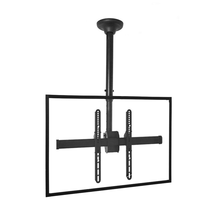 Blackmount CE946-02S Mennyezeti TV állvány, 37 "-70" (94cm-177cm), max. 50 kg, fekete
