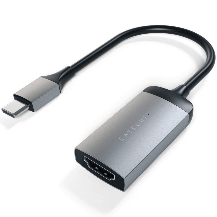 Adaptor USB-C la HDMI 4K 60Hz Satechi, Gri spatial