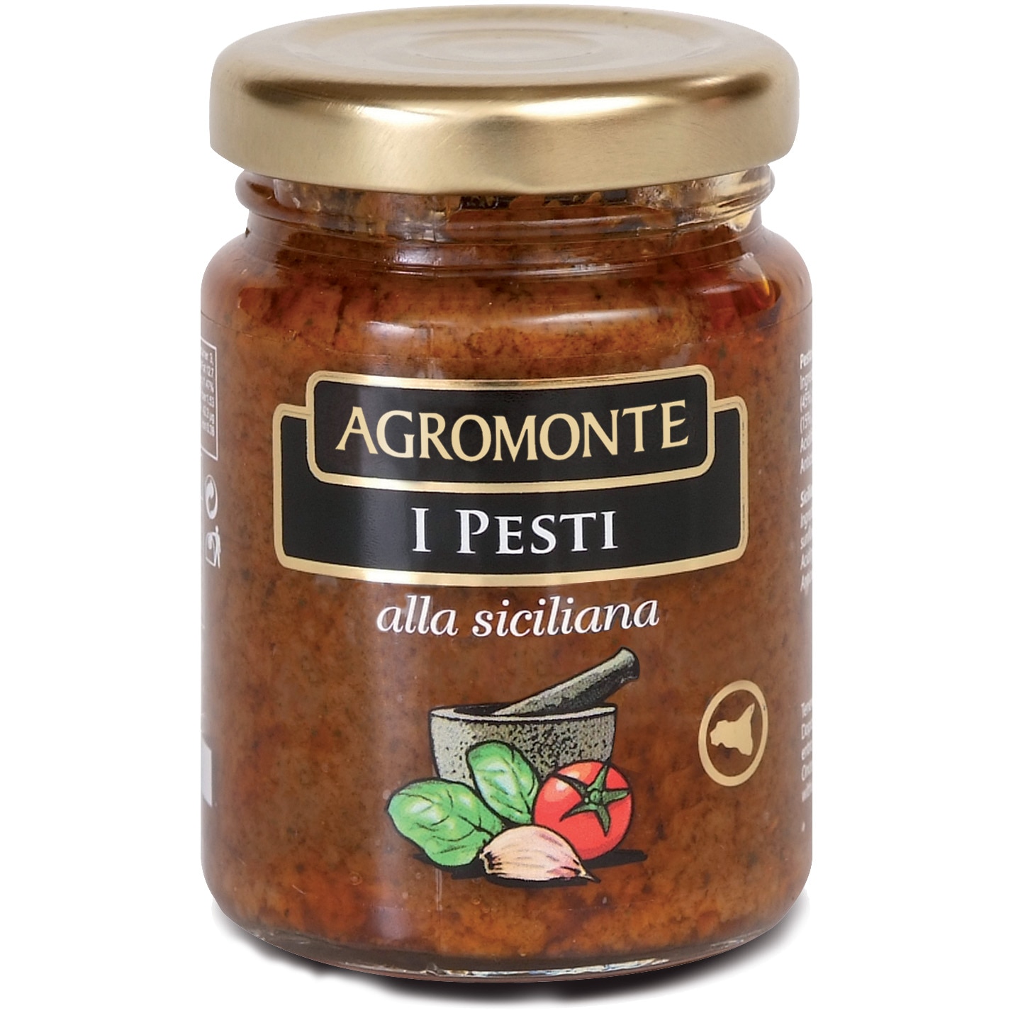 Pesto siciliano cu rosii cherry Agromonte, 200g