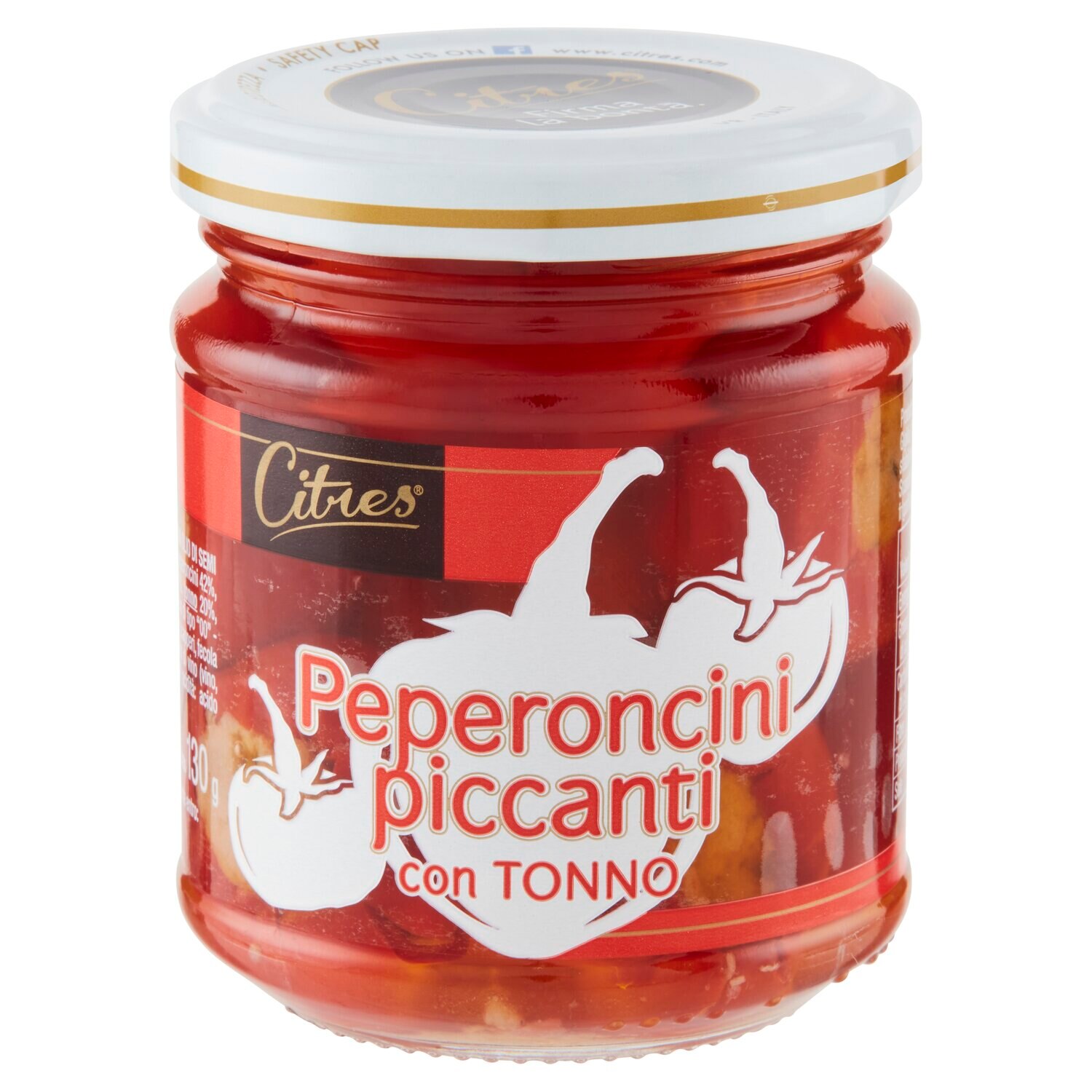 Ardei picanti umpluti cu ton Citres, 180g