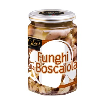 Ciuperci de padure in ulei de floarea soarelui Citres, 290g Ciuperci de padure in ulei de floarea soarelui Citres, 290g