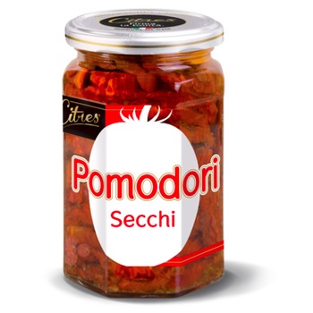 Rosii uscate in ulei de floarea soarelui Citres, 290g Rosii uscate in ulei de floarea soarelui Citres, 290g