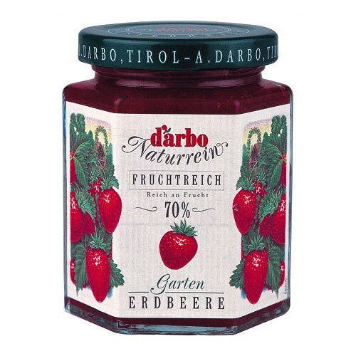 Gem de capsuni cu 70% fruct Darbo, 200g