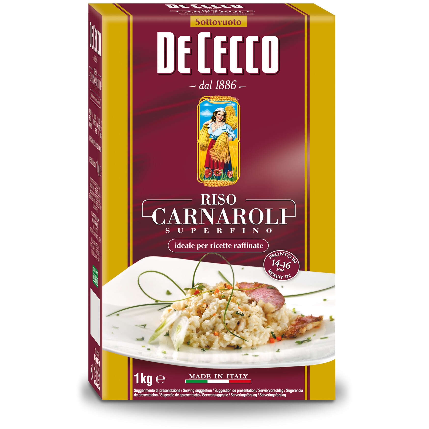 Orez carnaroli De Cecco, 1kg
