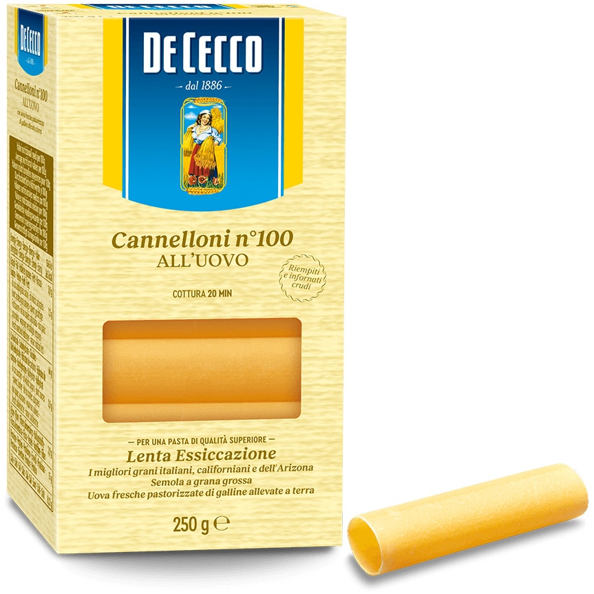 Paste cu ou cannelloni De Cecco, 250g