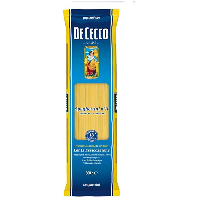 Paste spaghettini De Cecco, 500g