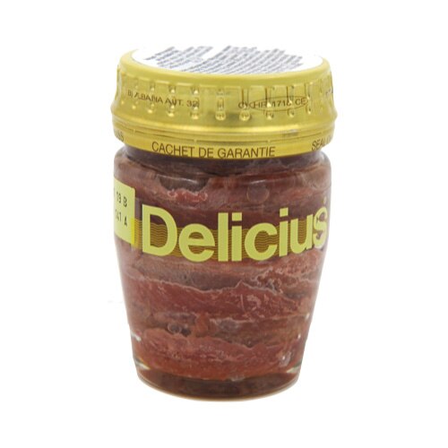 File de ansoa in ulei de masline Delicius, 150g