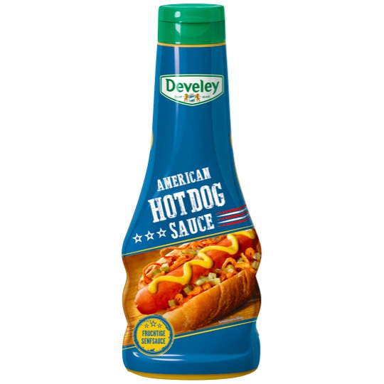 Sos mustar american hot dog Develey, 250ml