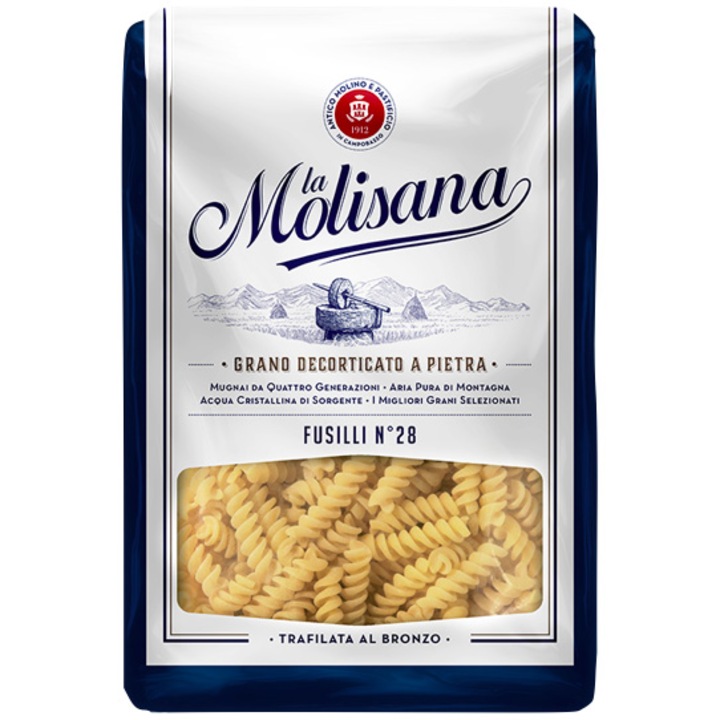 Paste fusilli nr28, La Molisana, 500 gr