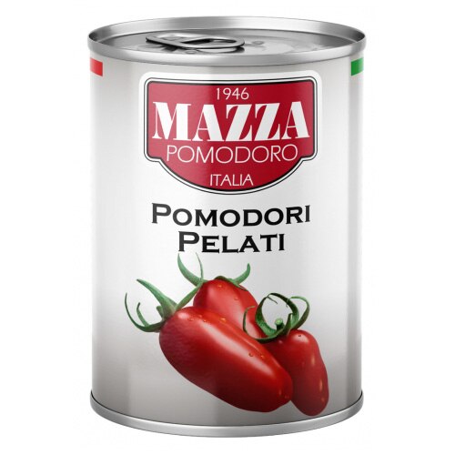 Rosii decojite Mazza, 400g