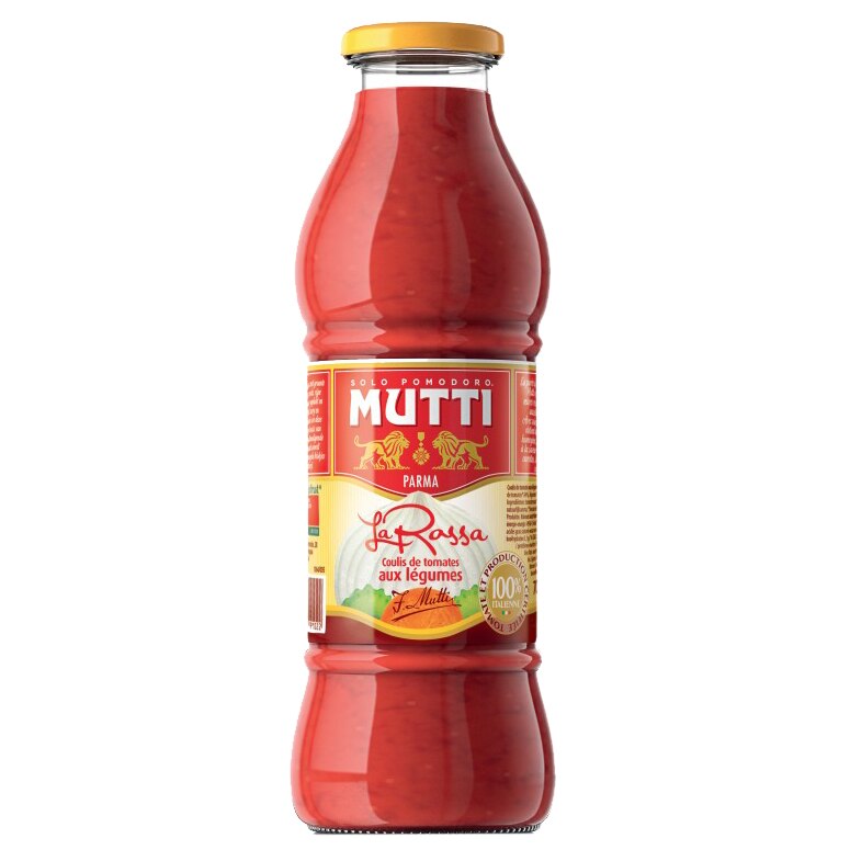 Rosii pasate cu legume la sticla Mutti, 690g